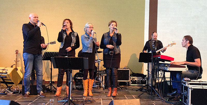 Gospelband Amio tijden startzondag 2015